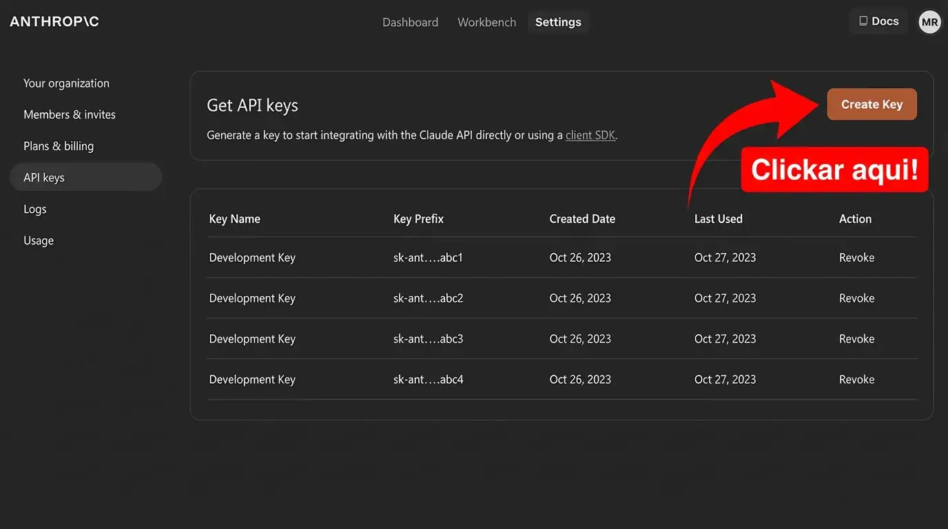 Obter a API na Anthropic para ligar o Molt Bot (ex- Clawd bot)